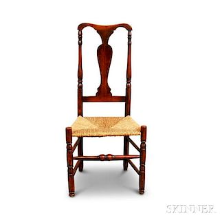 Country Turned Maple Side Chair