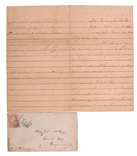 11th Pennsylvania Soldier ALS Written on Dead Rebel's Paper, Following Gettysburg 