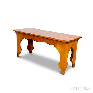 Country Carved Pine Table