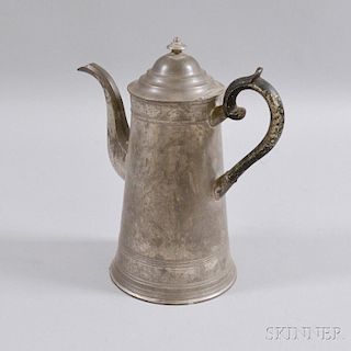 Britannia Metal Coffeepot