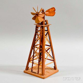 Folk Art Windmill Structure