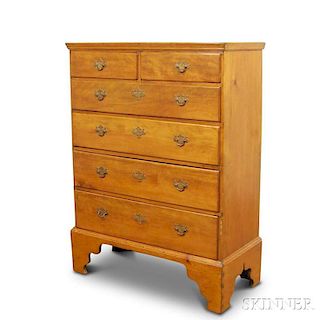 Chippendale Maple Tall Chest