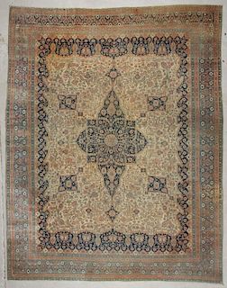 Fine Antique Mohtashem Rug: 10'4'' x 13'0'' (315 x 396 cm)