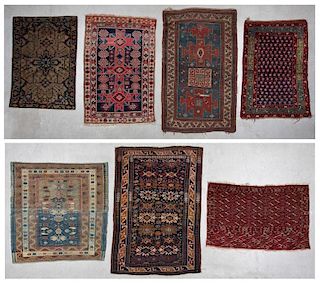 Estate Collection of 7 Antique Rugs
