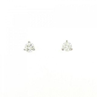 PT Solitaire Diamond Earrings 0.388CT 