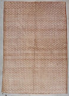 Mid 20th C. Turkish Pile Carpet: 6'5'' x 9'4'' (196 x 284 cm)