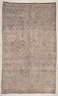Semi-Antique Turkish Djidjim/Kilim: 5'0'' x 8'1'' (152 x 246 cm)