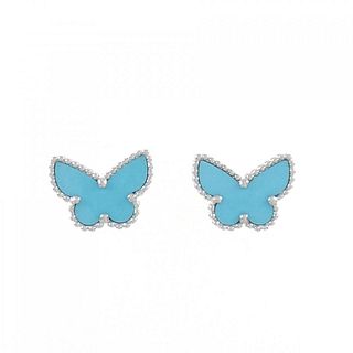Van Cleef & Arpels Sweet Alhambra Papillon Earrings 