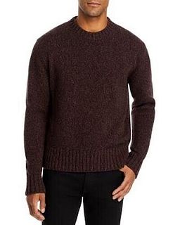 Hugo Hugo Boss L85702 Mens Dark Brown Knit Crew Neck Sweater Size XXL