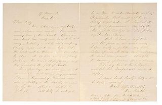 Admiral John Dahlgren, War-Date Letter from Morris Island, Content Regarding Assault on Ft. Sumter & His Wounded Son 