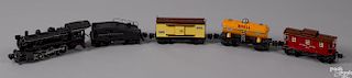 Lionel O Gauge no. 239B freight train outfit, with boxes