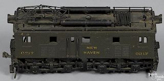 New Haven no. 0217 Switcher train locomotive