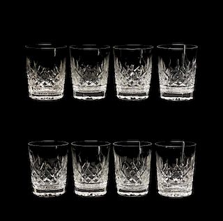 Set of 8 Waterford "Lismore" Double Old Fashioneds