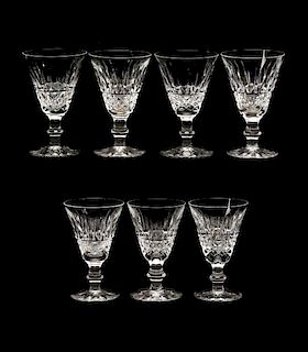 Set of 7 Waterford "Tramore" White Wine Goblets