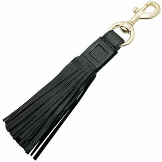 Givenchy Keychain Charm Leather Black GIVENCHY Tassel Keyring Keyhook Keycharm Bag