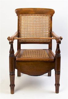 * An English Child's Chair, Height 24 inches.