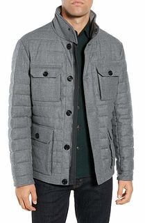 Hugo Boss T-Chaney Regular Fit Virgin Wool Jacket  Size 44R B7210