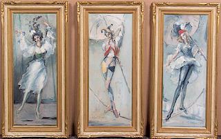 Robert Montagu, (American, 20th century), Dancers (three works)