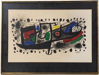 After Joan Miro, (Spanish, 1893–1983), Star Scene
