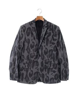 STELLA McCARTNEY Tailored jacket Grayish(Total pattern)