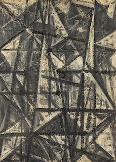 James Irwin Billmyer, (American, b. 1897), Geometric Abstraction, 1953