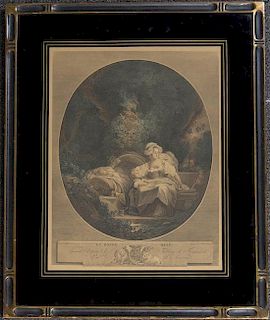 * After Jean Honoré Fragonard, (French, 1732-1806), La bonne mere, c. 1780