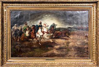 Paul Powis, (19th century), Arabs on Horseback