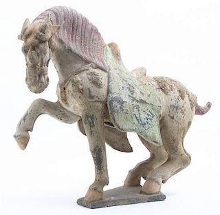 A Tang Style Horse, Height 16 inches.