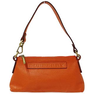 Burberry BURBERRY bag Lady's handbag leather orange