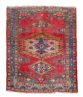 Hand Woven Persian Turkaman Bag 2' 1" x 3' 8"