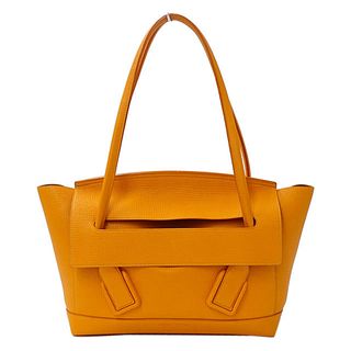 Bottega Veneta BOTTEGA VENETA bag ladies tote shoulder leather orange bright