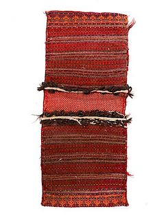 Hand Woven Turkaman Saddle Bag 1' 7" x 3' 7"