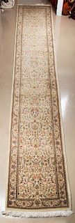 * A Persian Wool Runner 15 feet 6 inches x 2 feet 11 inches (approximate).