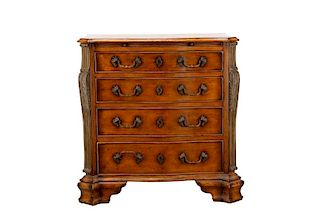 Lillian August Cherry Wood Four Drawer Chest