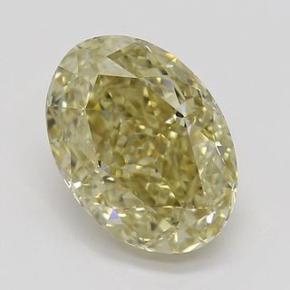 2.01 ct, Natural Fancy Brownish Yellow Even Color, VS1, Oval cut Diamond (GIA Graded), Appraised Value: $21,700 