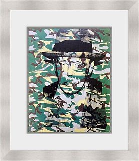 Andy Warhol  Joseph Beuys Mini Print Newly Custom Gallery Framed