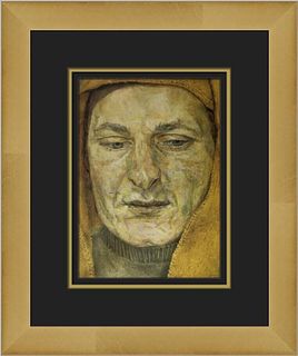 Lucian Freud The Procurer Custom Framed Print