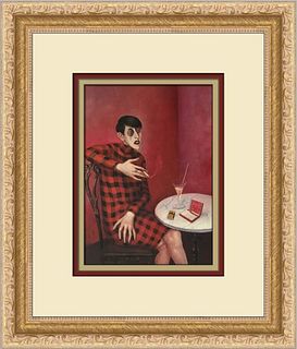Otto Dix Sylvia Von Harden Custom Framed Print