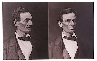 King Hostick - Georg Studio Photographs of Abraham Lincoln 