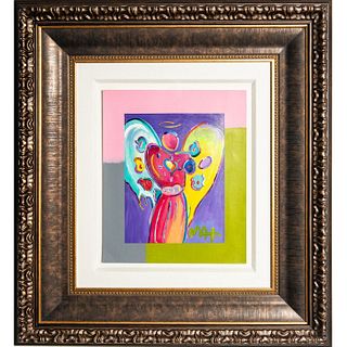 Peter Max (b.1937) Signed Mixed Media on Paper