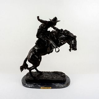 After Frederic Remington (American, 1861-1909) Large Bronze