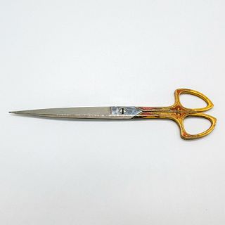 German E. Bonsmann Solingen Gilded Decorative Scissor