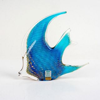 Marcolin Signed Italian Art Glass Fish Figurine