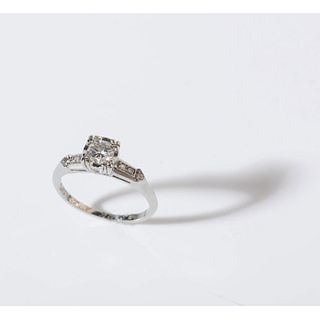 Size 7, 0.50 ct TWT Solitaire Diamond Ring