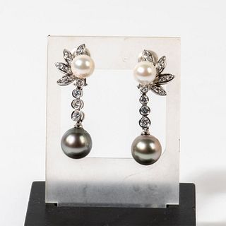 Gold and Diamond Earrings by Andreoli, Alexandra Earrings
