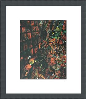 George Grosz Untitled Custom Framed Print