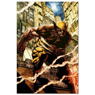 Marvel Comics "Wolverine Enemy of the State MGC #20" Numbered Limited Edition Giclee on Canvas by John Romita Jr. with COA.
