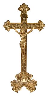 Gilt Bronze Crucifix
