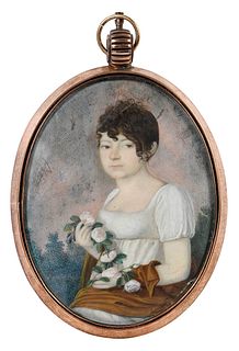 British or Continental  School Portrait Miniature