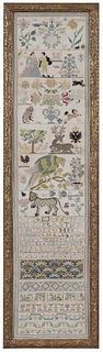 18th Century Large Scale Band Sampler